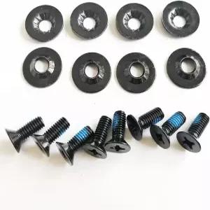 스노우보드 바인딩 나사 실버블랙 핏 스키 액세서리 야외 스포츠 부품 교체블랙