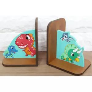 4인용 공룡북앤드 만들기 책받침대 책꽃이꾸미기 교구 심리안정 스트레스해소