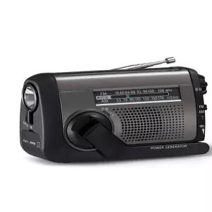 소니라디오 자가발전 가정용 지진대비용품 크랭크 아날로그