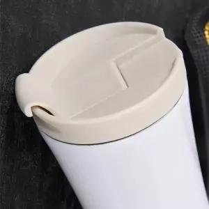 호환 스타벅스텀블러뚜껑 블랙실버 엘크 블랙 스테인리스 스크럽 뚜껑 473ml 텀블러