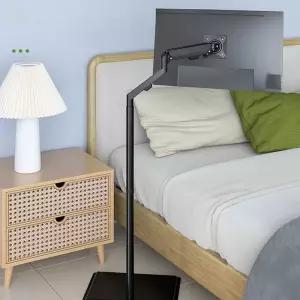 모니터거치대 침대 모니터암 거치대 스탠드 누워서