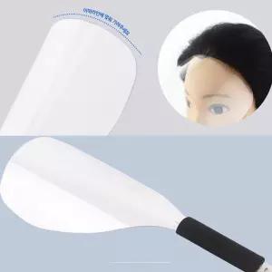 투명 플라스틱 스프레이 미용실 페이스가드 앞가리개 얼굴가리개