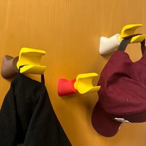 3D 프린팅 하이 엔드 벽걸이 형 게임 컨트롤러 입구 문 벽 모자 우산 펀치없는 후크 장식