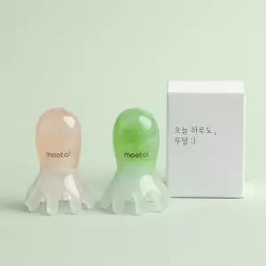 무탈 두피 괄사 마사지 머리 승모근 마사지기 지압 문어