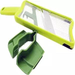 멀티 핸드헬드 만돌린 슬라이서 편안한 그립감을 갖춘 스테인리스 스틸 전문 야채 감자 양파 오이 치즈용