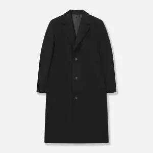 [본](신세계 사우스시티)H핏 블랙 캐시미어 3 버튼 롱코트