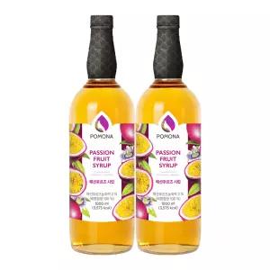 포모나 패션후르츠 시럽 1000ml 2개세트