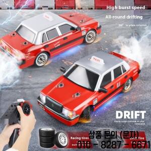 RC카 맹니우 MN38 풀 스케일 드리프트 자동차 레이싱 모델 홍콩 택시 후륜구동 장난감 14세 이상 선물