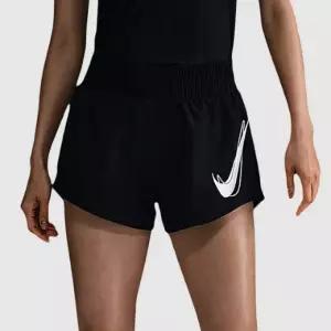 나이키 우먼즈 원 드라이핏 미드라이즈 브리프 라인드 러닝 쇼츠 팬츠 반바지 블랙 HJ2196-010