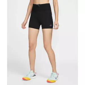 [국내매장판] 나이키 트레일 드라이 핏 하이웨이스트 4인치 타이트 러닝 쇼츠 W - 블랙 HV2353-010 198424