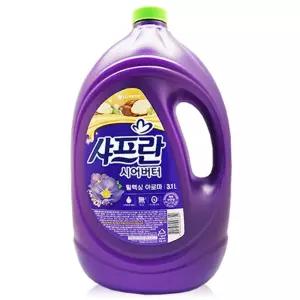 (행사)샤프란 시어터버 용기 3.1L 아로마/섬유/유연제/드라이/정전기/방지/보호/실내/건조/향기/세탁/액체