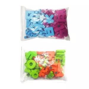 봉지한글자석)한글공부 학습 글자놀이 자석글자