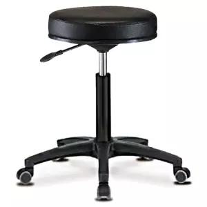 진영가구 진찰용 C형 사출다리 블랙 병원 진료의자