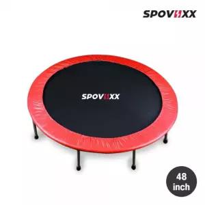 스포빅스 트램폴린48인치 (레드)/운동기구/트램펄린/스포츠완구/온가족/점핑기구/전신운동/방방이/어린이