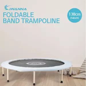 이중 접이식 밴드타입 트램폴린 122cm 블루/트램펄린/스포츠완구/온가족/점핑기구/전신운동/방방이/어린이