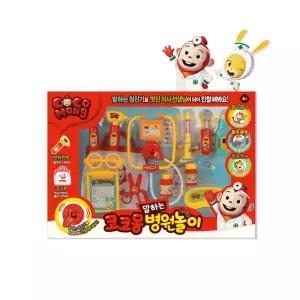 h30 쿠쿠토이즈 코코몽 말하는 병원놀이/소품/직업/청진기/의사/모형/완구/유아/역할/장난감/닥터/키트