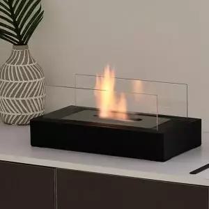 램프 화목 불멍 난로 (사각) 에탄올 가정용