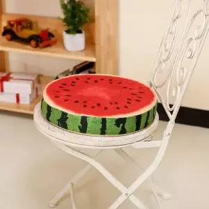 [콩심팥심]상큼 프루츠 수박 방석 학생 독서실 쿠션 과일방석