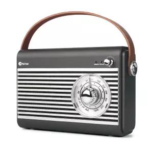 레트로 블루투스라디오 포터블 FM USB AUX 스피커/아날로그/가정/고성능/탁상/싱크대/등산/엔틱/고음질