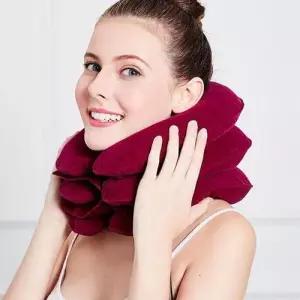 목쿠션 보호대 견인기 밴드 보조기 지지대 넥서포터 W856FBE