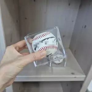 야구 싸인볼 전용 투명 보관함 팬아이템 케이스