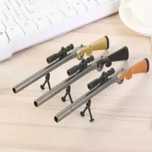 스나이퍼 게임 kk 저격총 밀리터리 총 모양 파란색 펜(랜덤발송)