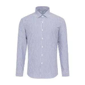 [롯데백화점]레노마 120수 런던 스트라이프 슬림셔츠 RZRSL1130-NY