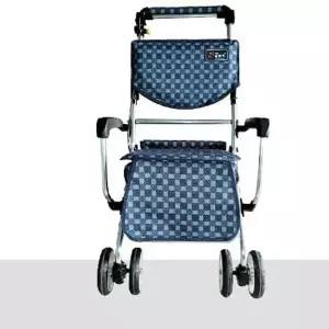 성인용보행기 실버카 단비 노인 유모차 보행차 블루 (WD22CFF)