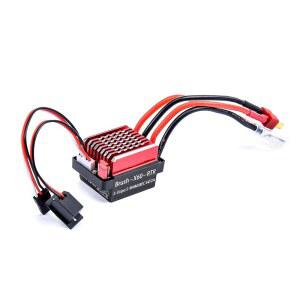 RC 60A 브러시드 ESC 전기 속도 컨트롤러 6V / 2A BEC (1/10 카 트랙사스 TRX4 TRX6 D90 HSP 레드캣 4WD 트럭 몬스터 크롤러)