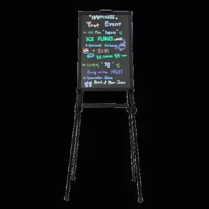 4면 칼라네온보드(CNB-280)/강화유리보드/다용도네온보드/매직칼라보드/메뉴보드/보드부착형안내판