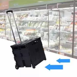 쇼핑 손수레 핸드 다용도 카트 폴딩 마트 대형 장바구 (WFK92ND)