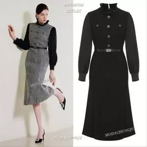 [미니멈]MD 울배색 섀도우 머메이드 원피스 MD MYDAWO0480_CJ