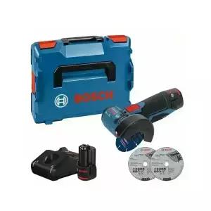 보쉬 GWS10.8-76V-EC 충전그라인더 2.0Ah 배터리2개 세트 핸드그라인더