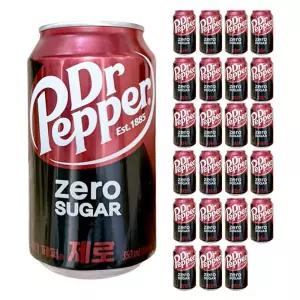 닥터페퍼 제로 체리 콜라 350ml 24캔