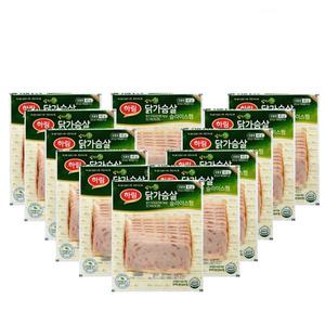 공식 하림 밥싸먹는 닭가슴살 슬라이스 햄 43g 12봉