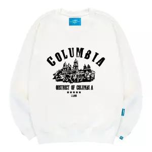 엘라모 기모M 컬럼비아 맨투맨 남녀공용 빅사이즈 S~4XL