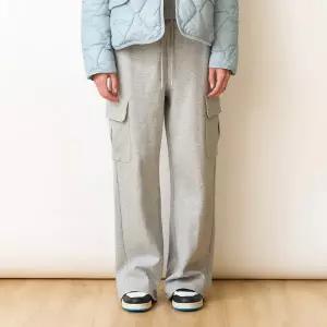 [행텐][행텐] 여성 스몰 자수 셋업 기모 카고 와이드팬츠_053(10490-138-851-12)