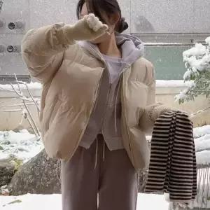 [코코블랑] 솜사탕 오버핏 컬러 패딩