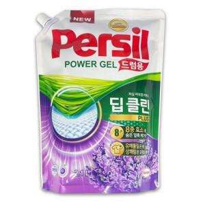 퍼실파워젤 라벤더 드럼용 리필 2.1리터 -TJ 퍼실 퍼실세제 세제 빨래 세탁 일반세탁기세제 세탁기세제