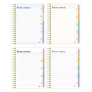 [아이비스]10000 5인덱스PP스프링노트(SP)