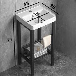 빨래 씽크대 사각 소형 간이싱크대 싱크볼 실버