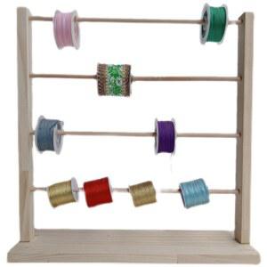 정리대 리본거치대 걸이 쥬얼리 리본끈 진열대 꽃가게 조절 필름 골드 포장용품 정리함 원목