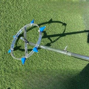 뚫기 멀칭 멀칭비닐 구멍파기 비닐 6팁 감자 텃밭 6뾰족 모종심기 타공기 펀칭기 채소