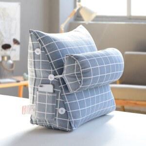 소파등쿠션 침대 등받이 편안한 벽쿠션 인조가죽 9색상 등배게 침대쿠션 목베개 Ribbon