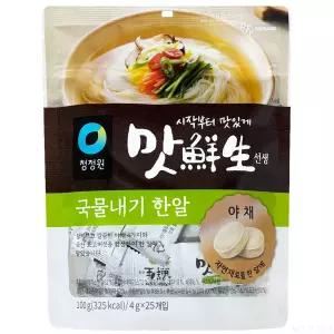 청정원 맛선생 야채 국물내기한알 100g  x 3개