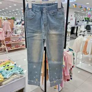 [탈렌트키즈]쁘띠앙팡(모다진주) 모리별별데님팬츠 PCV52GDP80_JJ