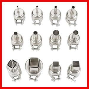 다른 크기 다른 모양 뜨거운 공기 총 노즐 내구성 교체 열 총 노즐 850 뜨거운 공기 납땜 용 공기 펌프 유