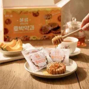 [독도랑울릉이랑] 울릉도 호박으로 만든 쫀득꾸덕 호박약과 (24개입 x 1box)