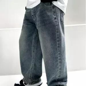 아동청바지 남아 여아 초등 주니어와이드청바지 