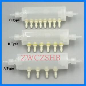 잉크젯 프린터 화이트 잉크 순환 전환기 엡손 4720 XP600 5113 프린트 헤드 순환 분배기 필터 버퍼 보틀 2